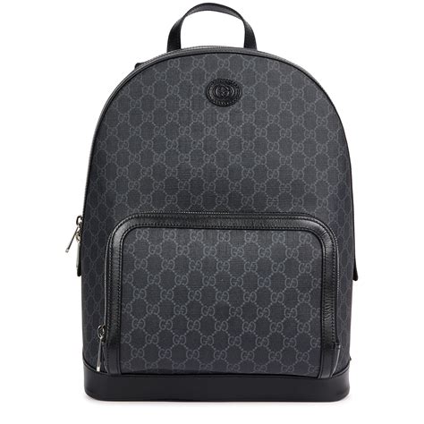 gucci supreme monogram black